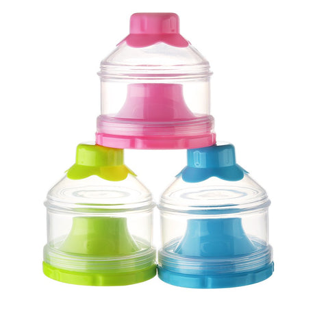 Baby Formula Dispenser, Non-Spill Stackable Formula Dispenser On The Go, Baby & Kids Snack Containers, Formula Container for Travel, BPA Free