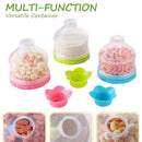 Baby Formula Dispenser, Non-Spill Stackable Formula Dispenser On The Go, Baby & Kids Snack Containers, Formula Container for Travel, BPA Free