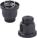 2Pcs AA Battery Push Button Igniter Caps with Spring, Igniter Replacement Button Cap for Blackstone Char-Broil Gas Grill, BBQ, Fire Pit, Barbecue, Spark Generator Cover