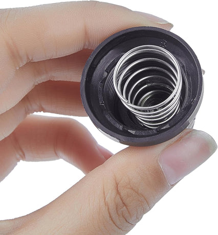 2Pcs AA Battery Push Button Igniter Caps with Spring, Igniter Replacement Button Cap for Blackstone Char-Broil Gas Grill, BBQ, Fire Pit, Barbecue, Spark Generator Cover