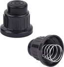2Pcs AA Battery Push Button Igniter Caps with Spring, Igniter Replacement Button Cap for Blackstone Char-Broil Gas Grill, BBQ, Fire Pit, Barbecue, Spark Generator Cover