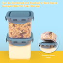 Formula Dispenser On The Go, Formula Container to Go, Portable Milk Powder Kids Snack Container with Scoop for Infant Toddler Travel Outdoor Picnic