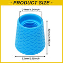 Portable Outdoor Shower for Dogs, Portable Pet Shower Head Attachment Outdoor Water Sprayer Accessory, Fits Most Plastic Water Bottles for Camping Hiking Beach (1 Pack, Blue)