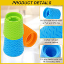 Portable Outdoor Shower for Dogs, Portable Pet Shower Head Attachment Outdoor Water Sprayer Accessory, Fits Most Plastic Water Bottles for Camping Hiking Beach (1 Pack, Blue)