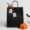 600Pcs Halloween Ghost Stickers - Cute Halloween Stickers Holographic Happy Halloweens Party Favor Sticker Self Adhesive Ghost Face Label Sticker for Envelope Seal Card Halloweens Decor