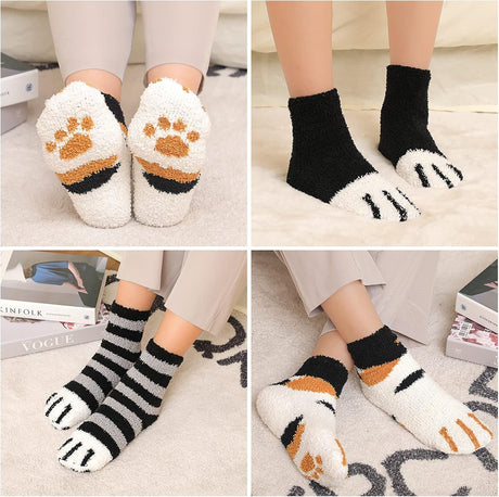 Fuzzy Socks for Women, Fuzzy Socks Warm Sleeping Sock for Women, Women's Winter Super Soft Cozy Slipper Sock