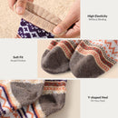 Wool Socks for Women - Womens Wool Socks Winter Sock for Women Men Warm Thick Knit Soft Vintage Casual Crew Sock