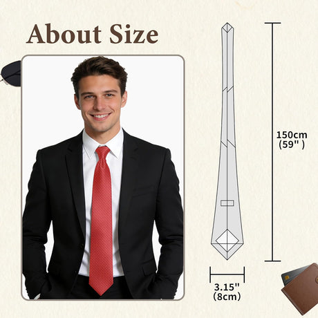 Ties for Men, Striped Neckties for Men, Paisley Ties for Men, Mens Formal and Casual Ties for Wedding, Business