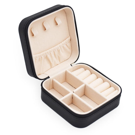 MODENGKGJIAN Mini Jewelry Travel Case, TSA Approved Travel Bottles, Perfect size to fit in your carry- luggage for travel or vacatis.