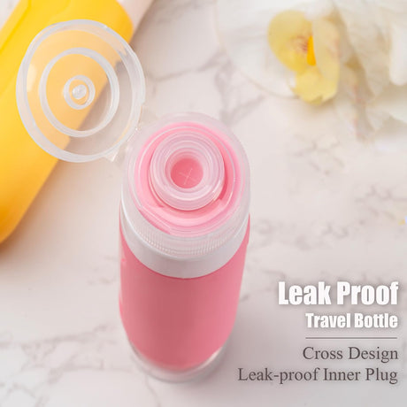 MODENGKGJIAN Mini Jewelry Travel Case, TSA Approved Travel Bottles, Perfect size to fit in your carry- luggage for travel or vacatis.
