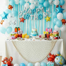 Fish Net Decorations for Party - 2PCS 39.37 * 78.74 in Fishing Net Decoration Netting for Wall Photo Hanging Nautical Fishnet Table Runner Decorative Ocean Theme Birthday Party Rope Nets