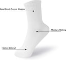Women Crew Sock Cotton Casual Calf Socks 6 Pairs Size 5-10