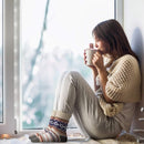 Socks for Women - Stocking Stuffers Gifts for Women - Warm Thick Soft Wool Cozy Crew Socks Christmas Gifts for Woman