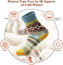 Socks for Women - Stocking Stuffers Gifts for Women - Warm Thick Soft Wool Cozy Crew Socks Christmas Gifts for Woman