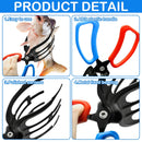 Fish Gripper, Fish Grabber Tool Metal Fish Grippers for Fishing, 3 Claw Fish Grips Anti-Slip Fishing Pliers Gripper Control Clamp Claw Fish Pliers Catch Fish Fishing Accessories, Ideal for Anglers¡­