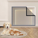 Fireplace Screen Mesh Cover, Magnetic Fireplace Cover Baby Proof Barrier Guard Pet Proof with Magic Tape, Fireplace Doors Mesh Gate Fire Place Cover for The Living Room Decorative, 39"x32" Inches