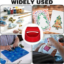 1Pieces Block Printing Tool, Block Printing Kit Tool Supplies, Printmaking Supplies Embossing Tool Hot Stamp Tool, Hand Printed Linoleum Tools and Supplies Comfort Handle 4 Inchs