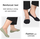 10 Pairs No Show Socks - Women & Men, Low Cut, Liner, Ice Silk, Nonslip, Invisible, Thin