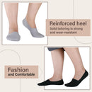 10 Pairs No Show Socks Women Men Low Cut Liner Socks Ice Silk Socks Nonslip Liner Socks Invisible Socks Thin Socks