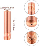 30 Pack Welding Contact Tips .035" MIG Guns 11-35 (0.035") Welding Tips 000068 Replacement Accessories Compatible With Millermatic M-10/Hobart H-9/10-9/10 Welder