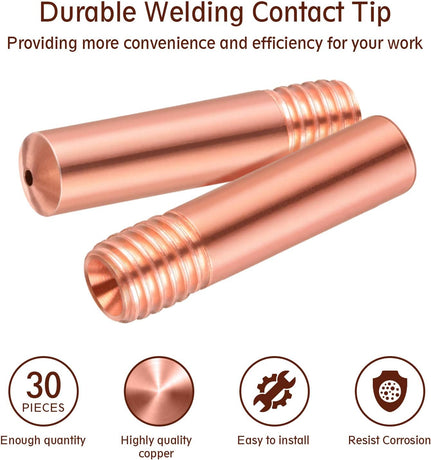 30 Pack Welding Contact Tips .035