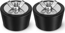 2 Pcs 1.5 to 1.75 Inch Pool Winterizing Plugs PVC/Steel Pipe Plugs Rubber Hole Stoppers for Swimming Pool Return Skimmer Winter Expansion with SS Screw Stainless Steel Bolt Heavy Duty Rubber