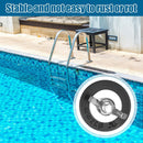 2 Pcs 1.5 to 1.75 Inch Pool Winterizing Plugs PVC/Steel Pipe Plugs Rubber Hole Stoppers for Swimming Pool Return Skimmer Winter Expansion with SS Screw Stainless Steel Bolt Heavy Duty Rubber