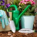 Garden Hand Trowel Transplant Trowel with Measurements Aluminum Alloy Planting Tools with Rubber Handle Small Gardening Hand Tools Shovels for Gardening Cultivating Transplanting Supplies