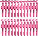 24 Pieces False Eyelashes Applicator Tool Stainless Steel Eyelash Extension Tweezers Remover Clip Tweezers Nipper Eyelash Auxiliary Clip for Women Makeup Application and Removal