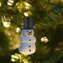 200 Pcs Include 100 Christmas Mini Top Hat Black Plastic Tiny Hats 100 Mini Satin Ribbon Bows Boutique Flower Bowknot Sewing Scrapbook DIY Snowman Crafting Project Wedding Birthday Party Decoration
