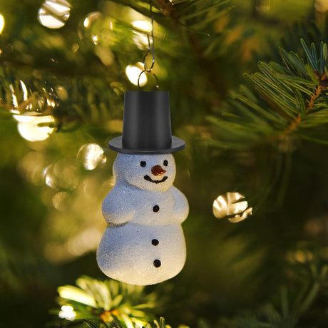 200 Pcs Include 100 Christmas Mini Top Hat Black Plastic Tiny Hats 100 Mini Satin Ribbon Bows Boutique Flower Bowknot Sewing Scrapbook DIY Snowman Crafting Project Wedding Birthday Party Decoration
