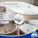 Bathroom Sink Strainer, Utility, Slop, Bathtub Lavatory Sink Drain Strainer Hair Catcher, Stainless Steel Shower Drain Strainer, Outer Diameter 2.1 inch, Inner Diameter 1 inch, 3 Pack
