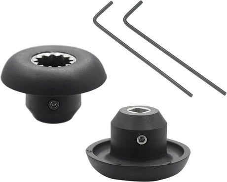 2 Pack Blender Drive Socket 891 802 15546 15547 with Allen Wrench, Compatible with Vitamix Blenders 5200 5006 5012 5057 5062 Series, Made for Most Vitamix Commercial Machines