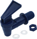 4 Pcs Replacement Cooler Faucet, BPA Free Water Dispenser Tap Reusable Spigot Spout, Beverage Lever Pour Dispenser Valve for Water Jug/Ceramic Crock(Dark Blue)