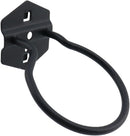 Pegboard Power Tool Holders Pegboard Hooks Heavy Duty Metal Steel 3/8" Square Hole Loop Peg Hooks Suitbale for 1.5" Spaced Pegboards Wall Hooks for Organizing Tools Black 3" Loop Dia- 2pcs