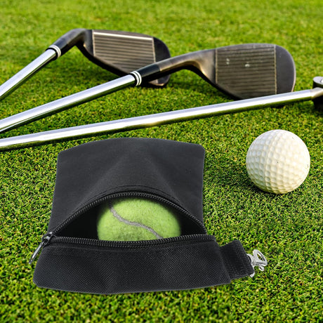 2 Pack Golf Ball Bag, Golf Tee Bag Pouch 6.7