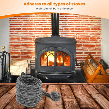 Wood Stove Gasket, 1/4
