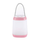 Night Light for Kids, USB Rechargeable Nursery Lamp Portable Camping Lantern with 3 Light Modes for Camping,Emergency,Bedroom,Indoor and Outdoor(Pink, 1 Pack)