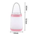 Night Light for Kids, USB Rechargeable Nursery Lamp Portable Camping Lantern with 3 Light Modes for Camping,Emergency,Bedroom,Indoor and Outdoor(Pink, 1 Pack)