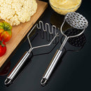 2 Pcs Potato Smasher, Mashed Potato Masher, Stainless Steel Masher Kitchen Tool for Bean, Fruit, Vegetables, Food