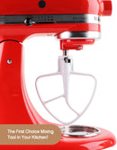 K45B Metal Beater with Non-Stick Coating, Compatible with KitchenAid 4.5-5 Quart Tilt-Head Stand Mixer