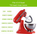 Flex Edge Beater Work for KitchenAid Mixer Attachments, Compatible with 4.5-5 Quart Tilt-Head Stand Mixers, kitchenAid Paddle with Scraper, Flexible Silicone Edges