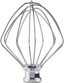 Stainless Steel K45WW Wire Whip, Attachments Fits for KitchenAid 4.5 5 Quart Tilt-Head Stand Mixer, Egg Stirrer, Cream Beater, Cakes Mayonnaise Whisk Kitchen aid Accessories