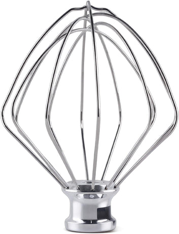 Stainless Steel K45WW Wire Whip, Attachments Fits for KitchenAid 4.5 5 Quart Tilt-Head Stand Mixer, Egg Stirrer, Cream Beater, Cakes Mayonnaise Whisk Kitchen aid Accessories