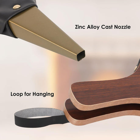 Fireplace Bellows Air Blower Cast Nozzle 14.8
