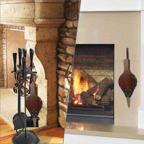 Fireplace Bellows Air Blower Cast Nozzle 14.8
