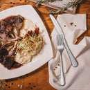 Dinner Forks Set, Food-Grade 18/8 Stainless Steel Forks Silverware, Mirror Polished, Dishwasher Safe - Set of 12, 8 Inches