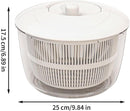 Multifunctional Salad Spinner with Colander Fast Drying Collapsible Vegetable Fruit Kitchen Tool