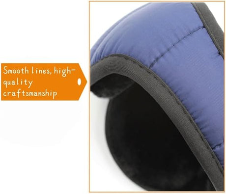 Foldable Windproof Neck Warmer for Men and Women Ideal for Cycling and Winter Sports Black