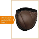 Foldable Windproof Neck Warmer for Men and Women Ideal for Cycling and Winter Sports Black